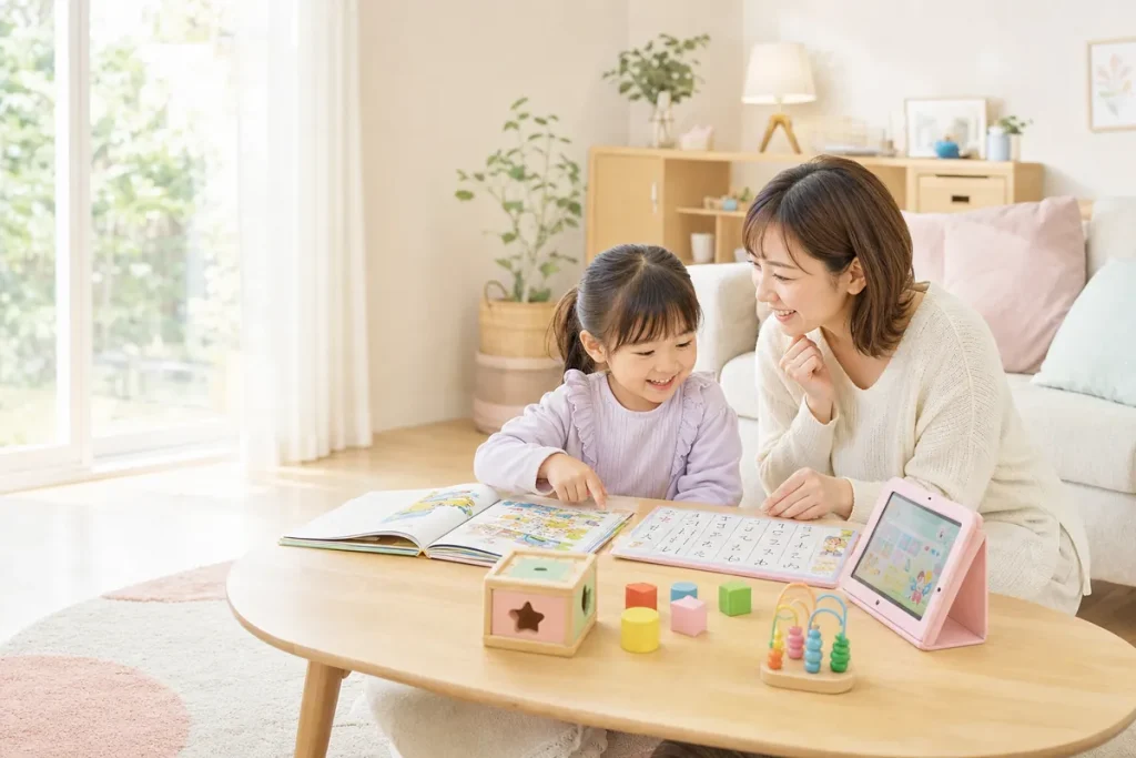 幼児の通信教育を比較|4タイプの特徴と家庭別の選び方