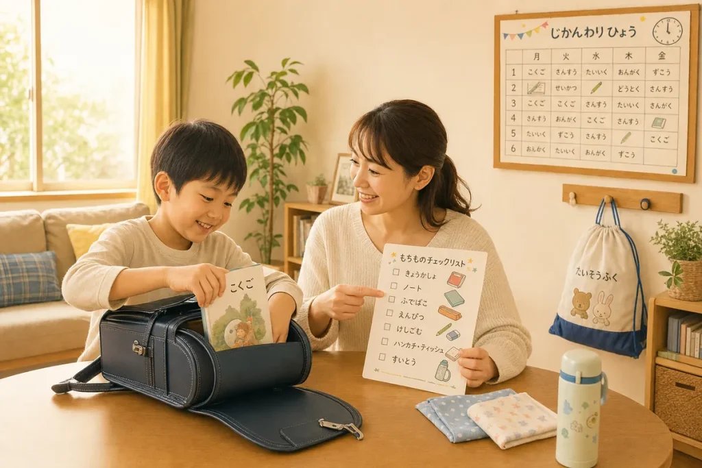 小学生の忘れ物が多い理由は?今日からできる対策5つと声かけのコツ