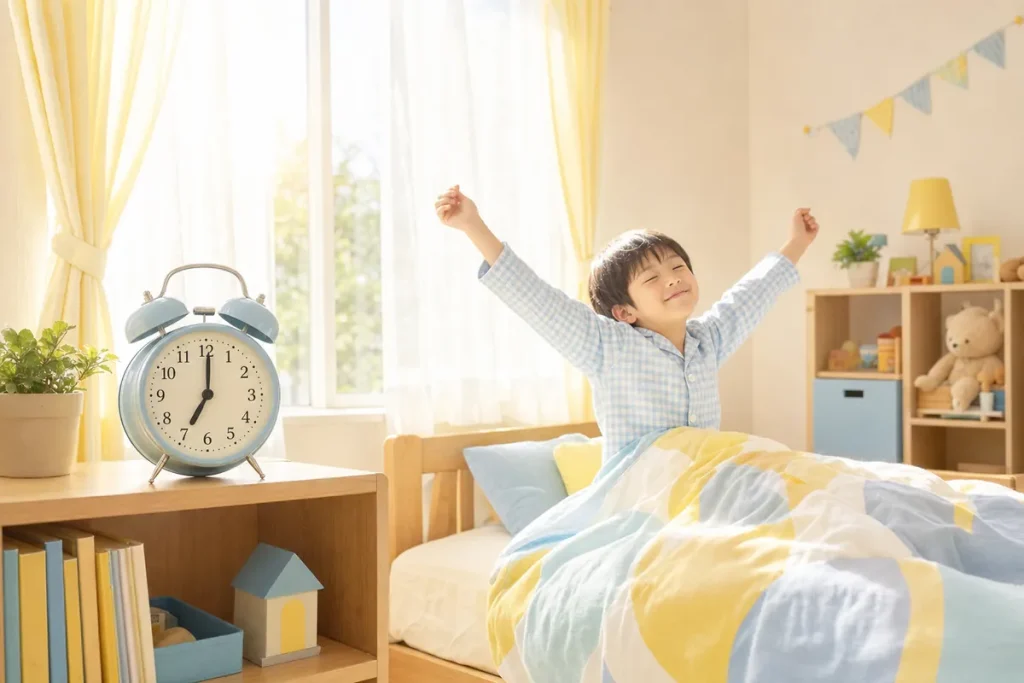 子どもの目覚まし時計おすすめの選び方|起こし方別タイプと年齢の目安