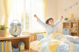 子どもの目覚まし時計おすすめの選び方|起こし方別タイプと年齢の目安
