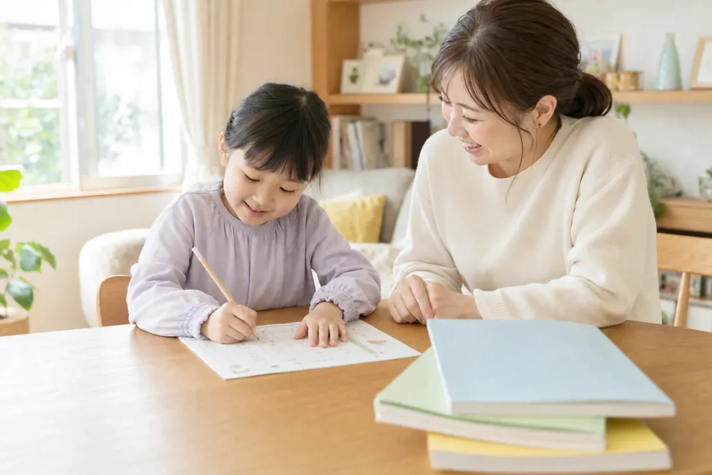 小学生の通信教育を紙で比較|3教材の特徴と向いている家庭