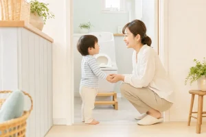 トイトレが進まない原因は?後戻りしたときの進め方と相談の目安